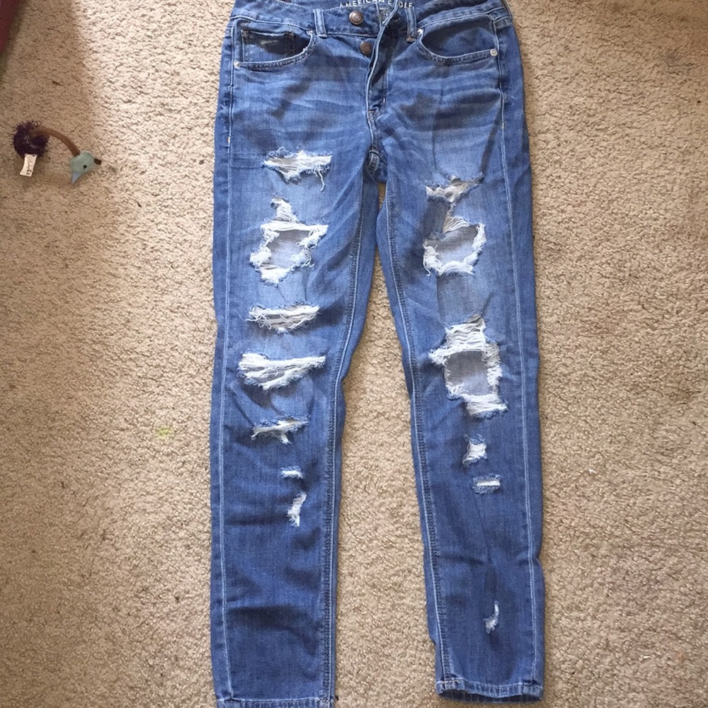 American Eagle Tom Girl Jeans